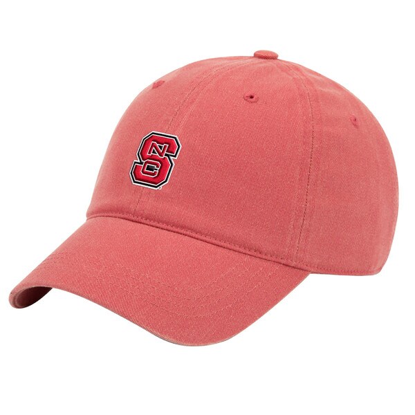 Red Adjustable Twill Hat - Wolfhead